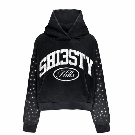 BLACK VVS HILLS HOODIE