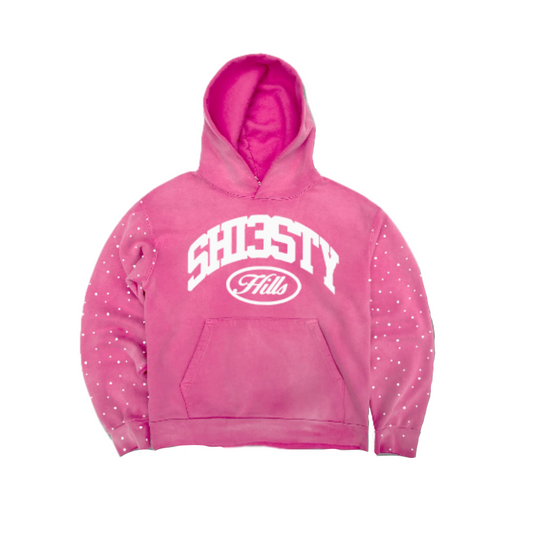 PINK VVS HILLS HOODIE