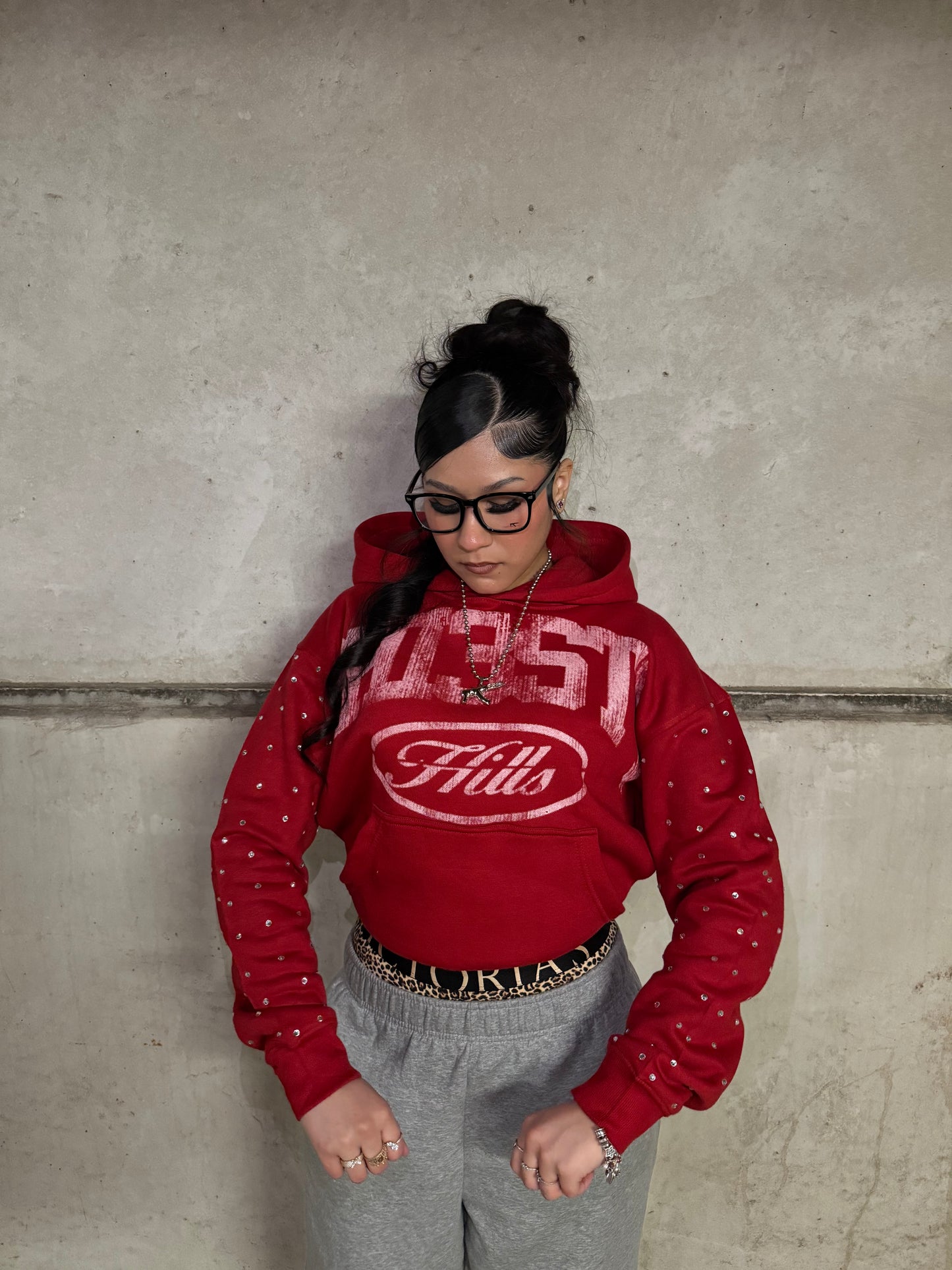 RED VVS HILLS HOODIE