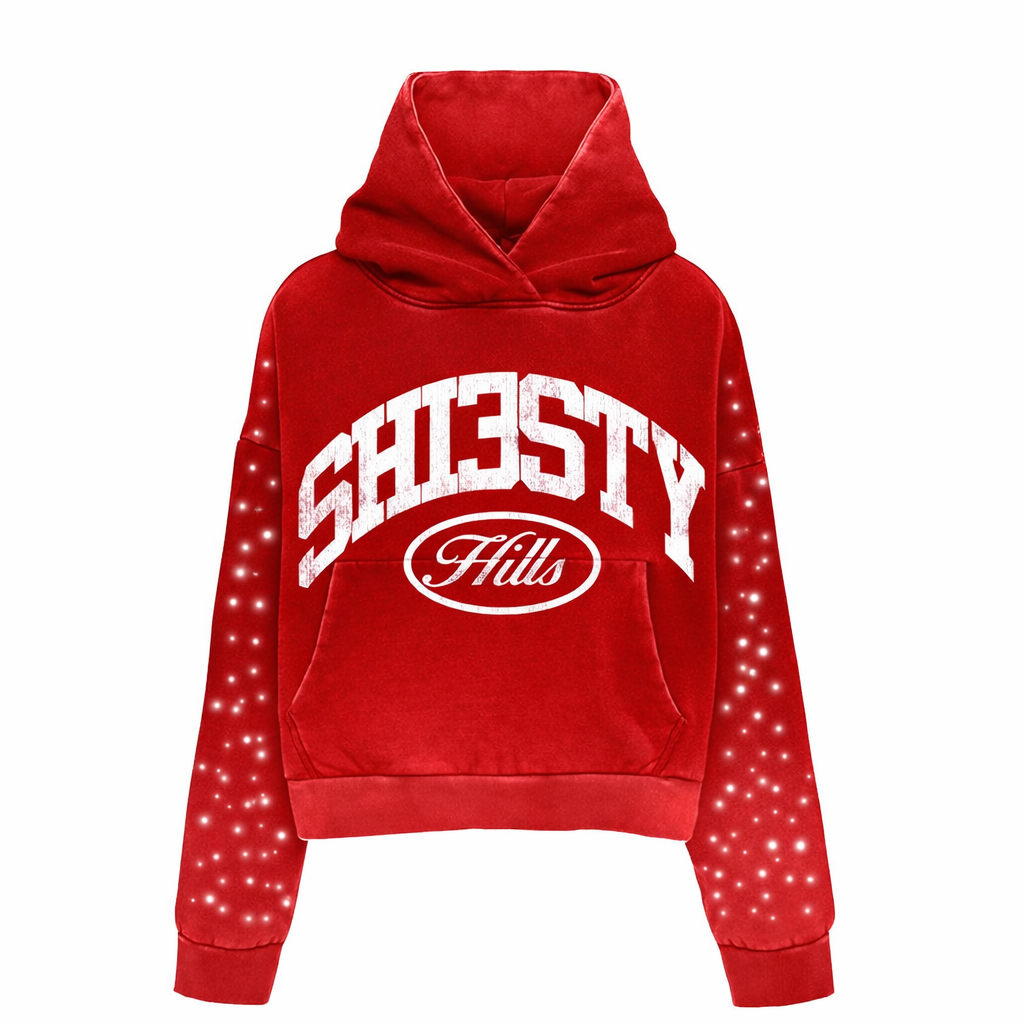 RED VVS HILLS HOODIE